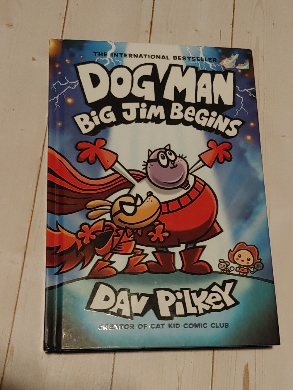 Dog Man Big Jim Begins Children Graphic Novel Book By Dav Pulley Bestseller